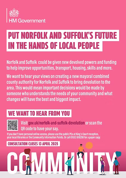 Devolution survey poster